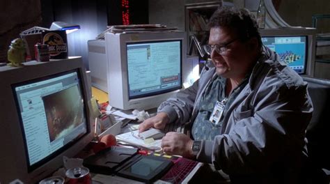 Jurassic Park Computer Scene