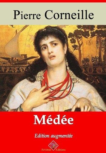 The Cover Of Medee By Pierre Corneille With An Image Of A Woman In