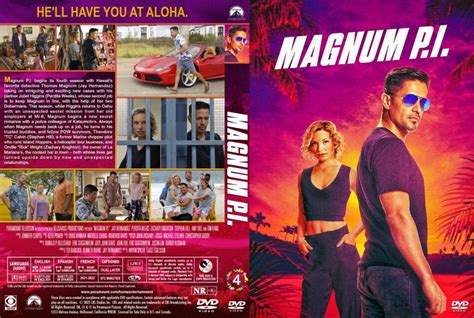 Magnum P.I. - Season 4 R1 Custom DVD Cover & Labels - DVDcover.Com