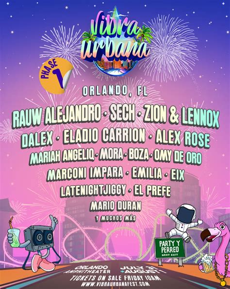 Vibra Urbana Music Festival Announces Orlando Lineup