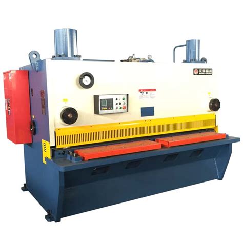 Mm Steel Plate Cutting Guillotine Shearing Machine World Machinery