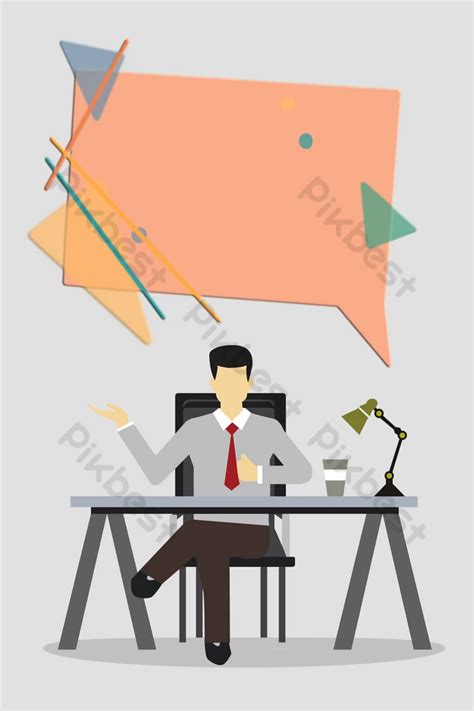 Cartoon Work Poster Background Image | PSD Backgrounds Free Download ...