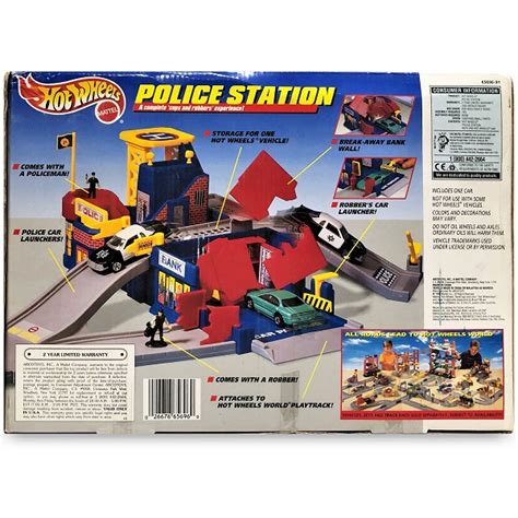 1998 Hot Wheels Police Station CollectiblesAndMoreInStore