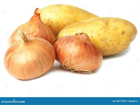 Onion Potato Stock Photo Image Of Circle Vitamin Culinary 33277230