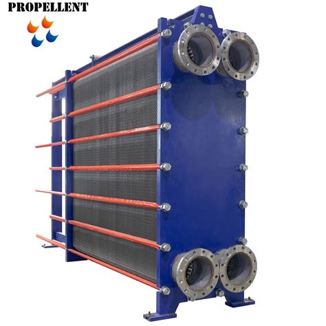 Waste Water With Aisi Plate Nbr Gasket Plate Heat Exchanger China