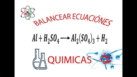 Balanceo De Ecuaciones Químicas Método Algebraico Ej 2 Youtube