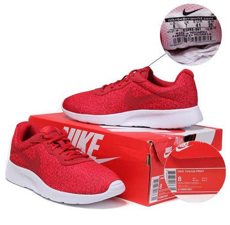 Venta Tenis Nike Tanjun Rojos En Stock