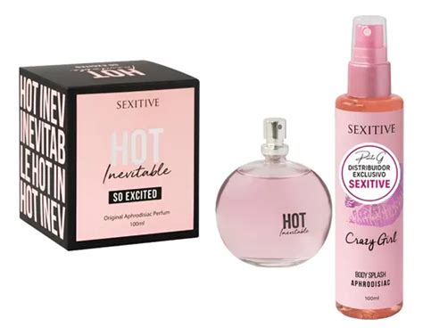 Perfume Sexitive Hot Inevitable So Excited Body Crazy Girl Mismo Precio En Cuotas