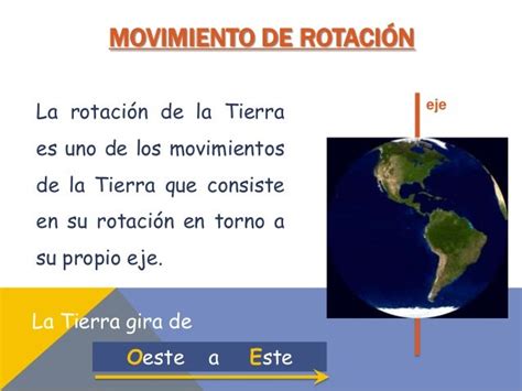 Consecuencias Del Movimiento De Rotacion Dinami