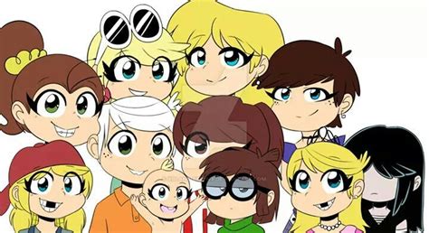 Loud House Characters Anime