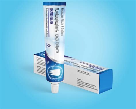 Potassium Nitrate Sodium Monofluorophosphate And Triclosan Toothpaste