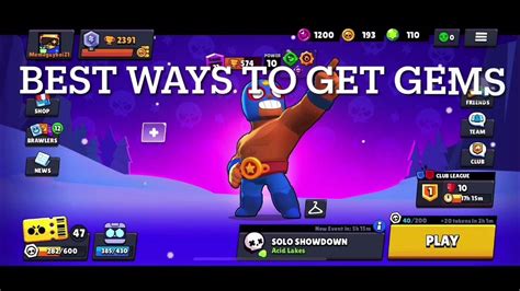 Best Ways To Get Gems In Brawl Stars 2023 Youtube