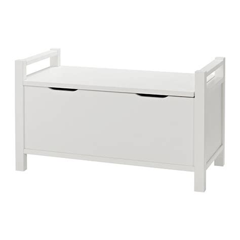 Hemnes Storage Bench White Stain Ikea