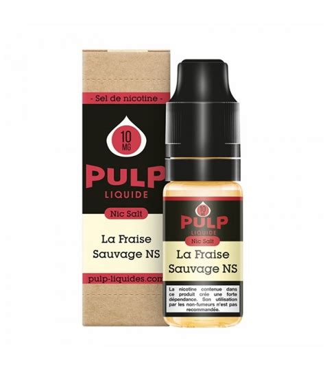 La Fraise Sauvage Sels De Nicotine 10ml PULP LBDV La Boutique