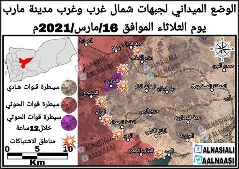 بالخريطة الحوثي يلتهم منطقة استراتيجية جديدة في مدينة مأرب والحرب