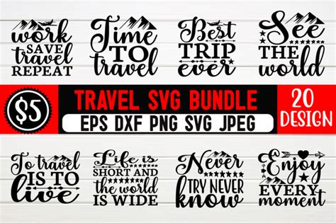 Travel Svg Bundle Travel Mama Bear Paris Camping Summer Eiffel