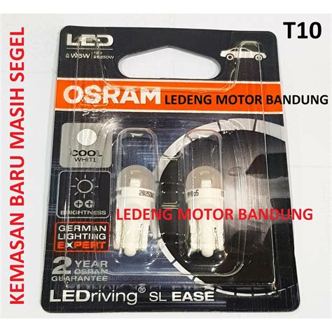 Jual T Osram Led Riving W W Sepasang Lampu Senja Putih Terang Motor