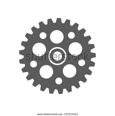 Machine Gear Wheel Cogwheel Vector Stock Vector Royalty Free