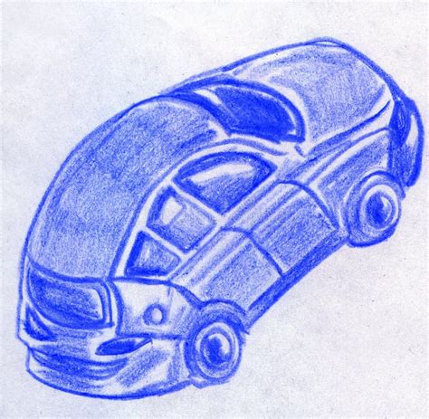 Toy car sketch stock illustration. Illustration of sketch - 46169088