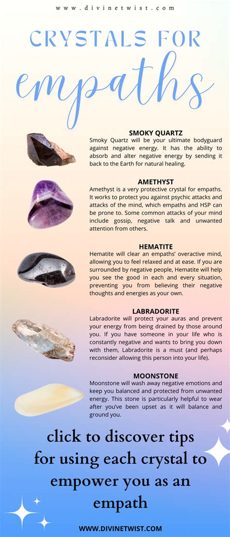 Protective Crystals For Empaths And Highly Sensitive People Artofit