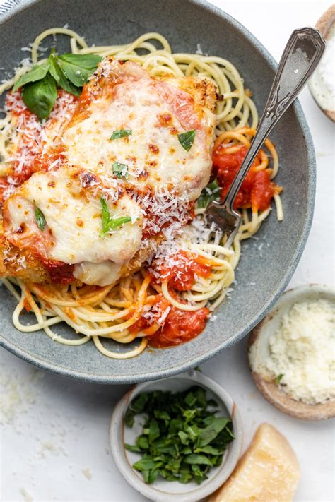 Baked Chicken Parmesan All The Healthy Things