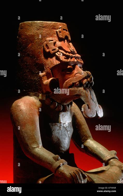 Funerary Urn Brought To Teotihuacan From Oaxaca By Zapotec Who Settled