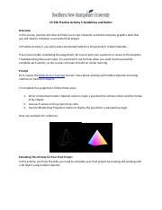 Cs Practice Activity Five Guidelines And Rubric Pdf Cs