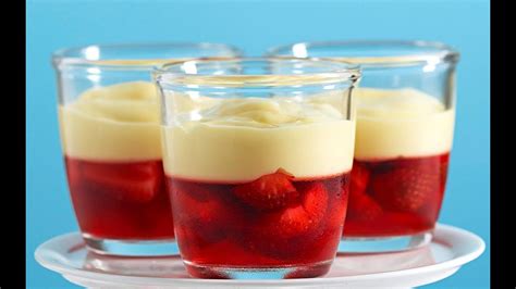 Fruit Custard With Jelly Recipe Easy Desert Youtube