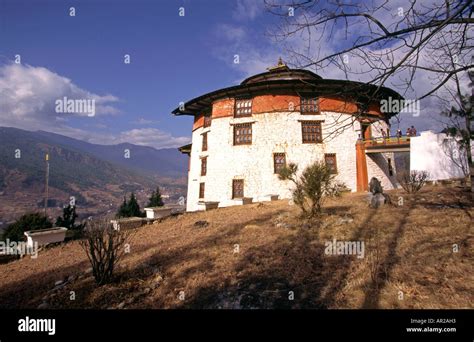 Bhutan Paro Valley Ta Dzong National Museum Stock Photo Alamy