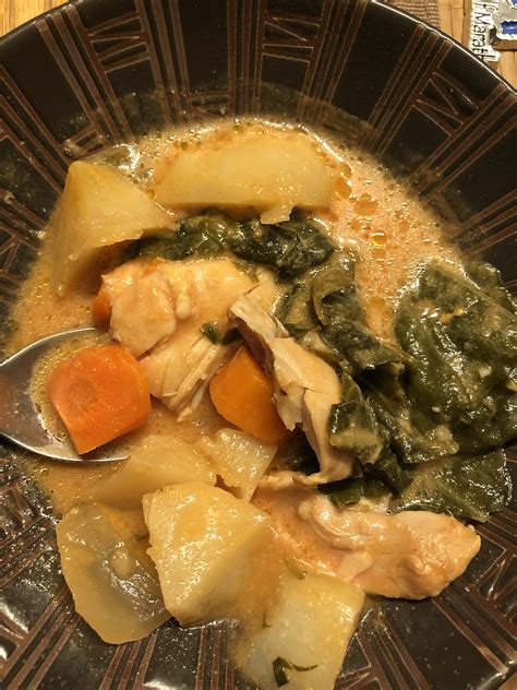 Ginger Coconut Chicken Stew