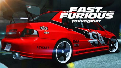 LANCER EVO De FAST FURIOUS Tokyo Drift GTA Online YouTube