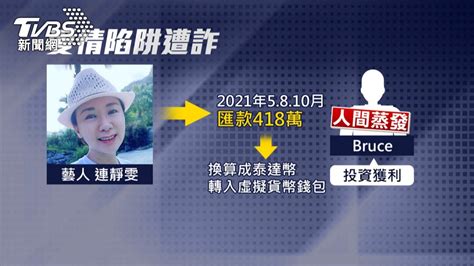 有片／連靜雯墜愛情陷阱遭詐418萬 車手重判6年│詐騙│藝人│虛擬貨幣│tvbs新聞網