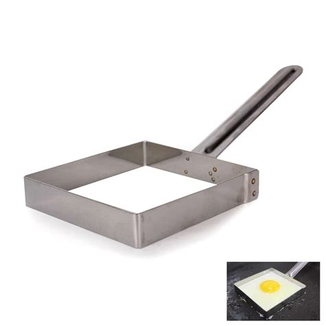 New Steel Square Egg Frying Mold Cooking Tools Toast Decorating Tool Sandwich Ebay