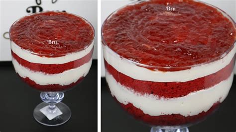 Sobremesa Na Ta A Ta A Red Velvet Recheio De Cream Cheese Bru