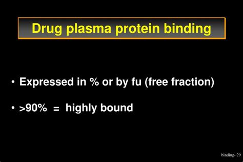 PPT - Plasma drug protein binding PowerPoint Presentation, free download - ID:217704