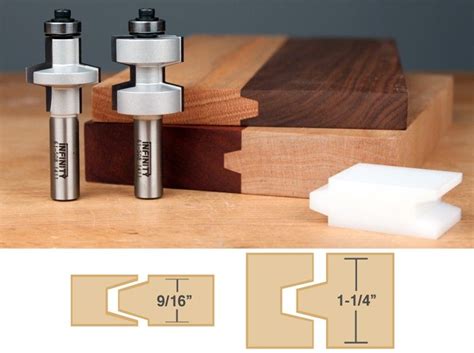 Bevel Glue Joint Router Bits Router Bits Router Bit Set Woodworking