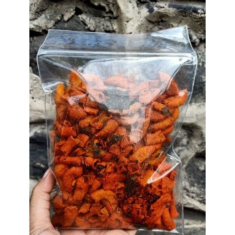 Jual Snack Camilan Jajan Makaroni Makroni Rasa Daun Jeruk Pedas Makanan