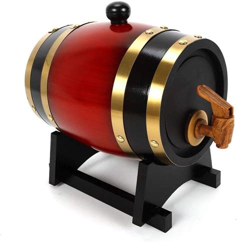 Amazon Donngyz L Vintage Wood Timber Oak Wine Barrel Dispenser