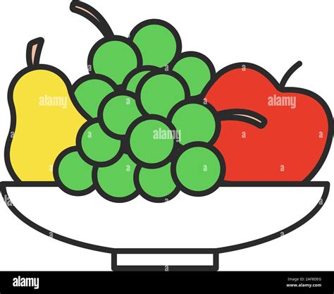 Bowl Of Fruits Clipart