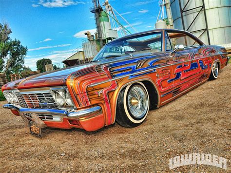 1966 Chevrolet Impala Lowrider Custom Tuning Hot Rod Rods