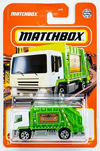 Matchbox Garbage King 60 100 White Green Action Figure Central