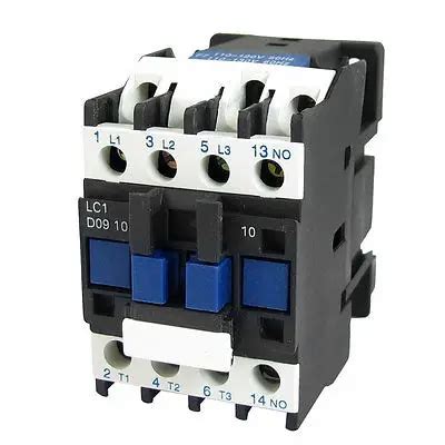 LC1 D0910 AC Contactor 25A 690V 3 Poles One NO 220 230V 50Hz Coil In