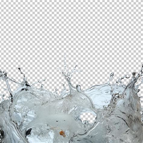 Premium PSD Water Splash Png Psd