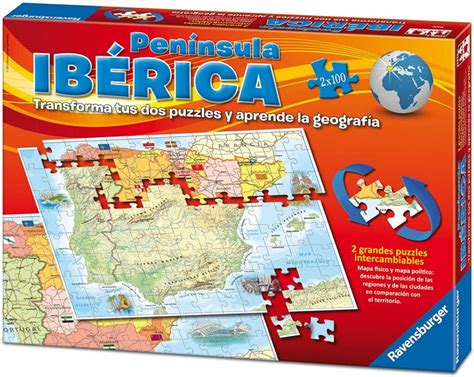 Los Mejores Puzzles Del Mapa De Espa A