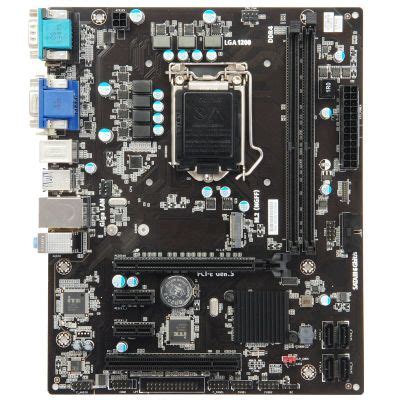 Esonic H410m De Una Placa Madre Intel Con Los Juegos Matx LGA 1200