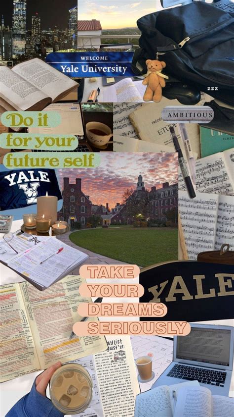 Download Yale University Aesthetic Collage Wallpaper | Wallpapers.com