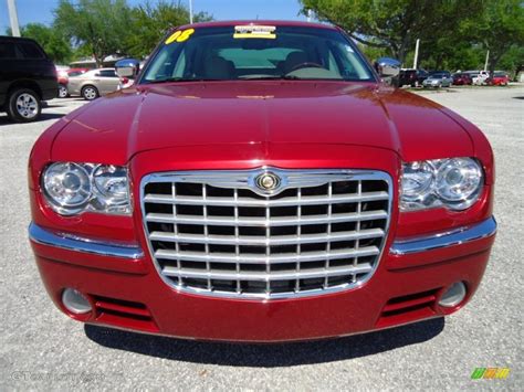 Inferno Red Crystal Pearl 2008 Chrysler 300 C Hemi Heritage Edition