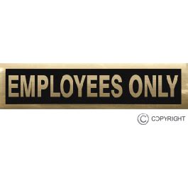 Employees Only Sticker X701040