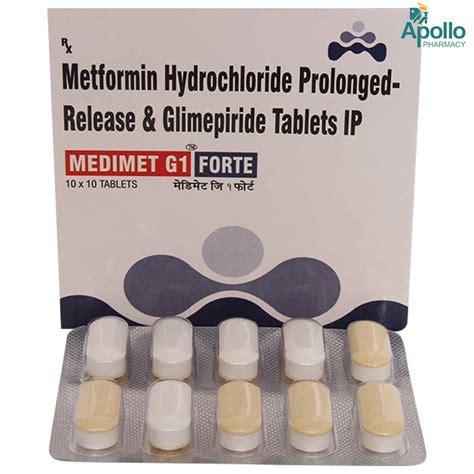 Medimet G1 Forte Tablet 10 S Price Uses Side Effects Composition