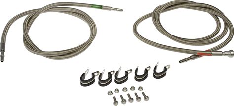 819 846 Flexible Stainless Steel Braided Fuel Line Compatible With Chevrolet